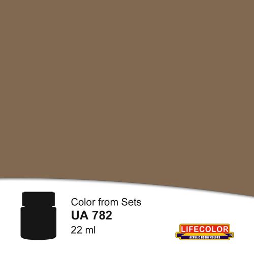 Lifecolor Dark Sand Stone Acrylic Paint 22 ml (NUA782)