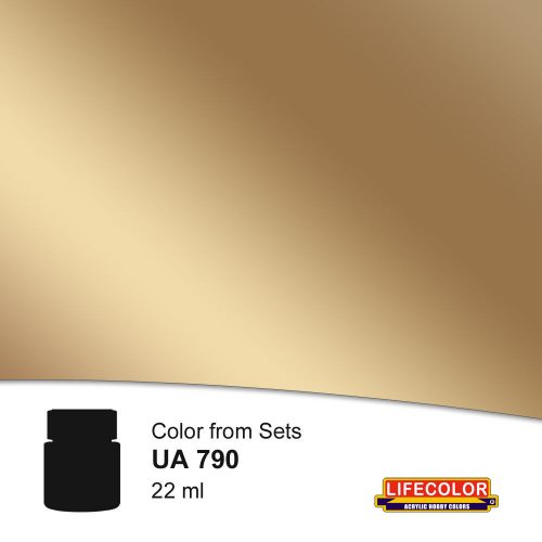 Lifecolor New Shell Brass Shade 3 Acrylic Paint 22 ml (NUA790)