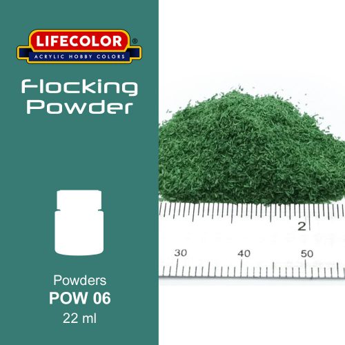 Lifecolor Full-Blown Green Flocking Powder 22 ml (POW06)