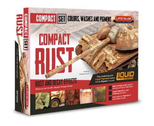 Lifecolor Compact Rust Weathering Set 6 x 22 ml (SPG09)