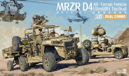 Magic Factory 1/35 MRZR D4 Ultralight Tactical All-Terrain Vehicle Dual Combo 1:35 (2005)