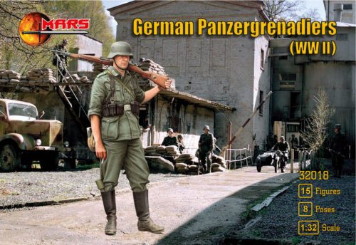 Mars German panzergrenadiers WWII 1:32 (MS32018)