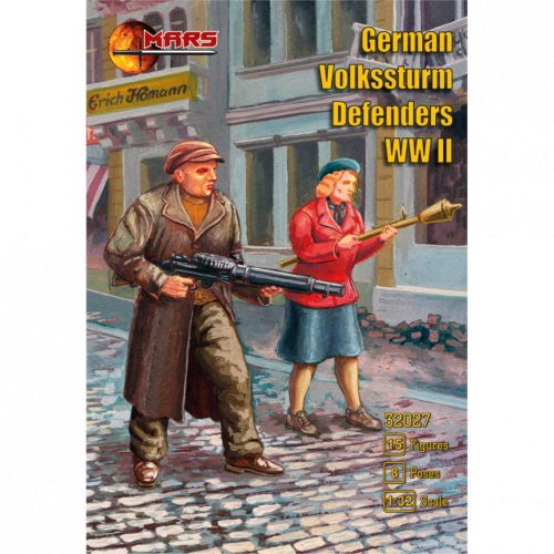 Mars WWII German Volkssturm Defenders 1:32 (MS32027)