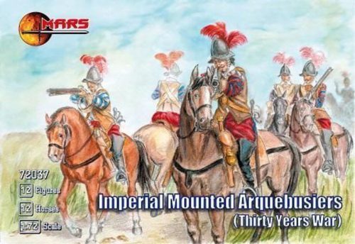 Mars Imperial mounted arquebusiers 1:72 (MS72037)