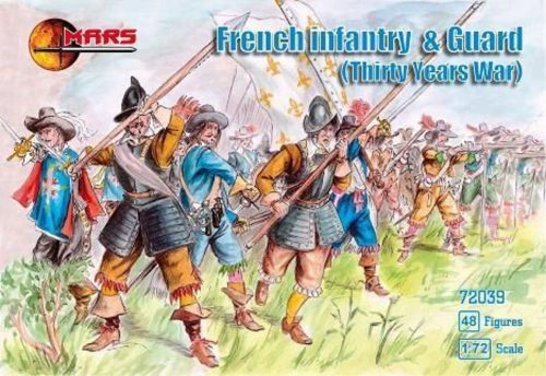 Mars French Infantry & guard 1:72 (MS72039)