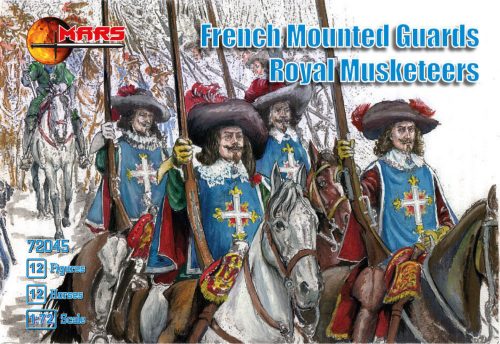 Mars French mounted guards, Royal Musketeers 1:72 (MS72045)