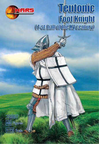 Mars Teutonic Foot Knight I half of XV centur 1:72 (MS72057)