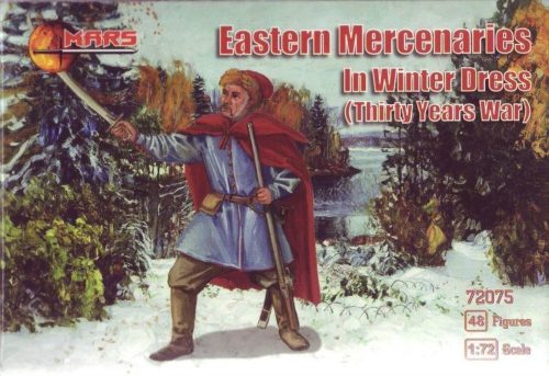 Mars Eastern mercenaries in winter dress,Thir 1:72 (MS72075)