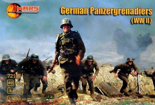 Mars WWII German panzergrenadiers 1:72 (MS72108)