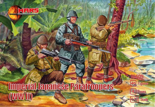 Mars WWII Imperial Japanese paratroopers 1:72 (MS72109)