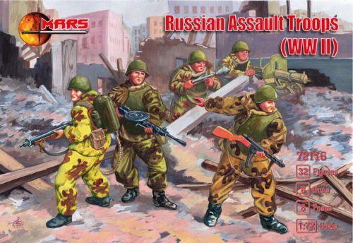 Mars WWII Russian Assault Troops 1:72 (MS72116)