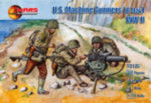 Mars WWII U.S. Machine Gunners (D-Day) 1:72 (MS72125)