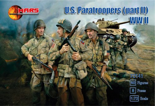 Mars U.S. Paratroopers WWII (part II) 1:72 (MS72141)