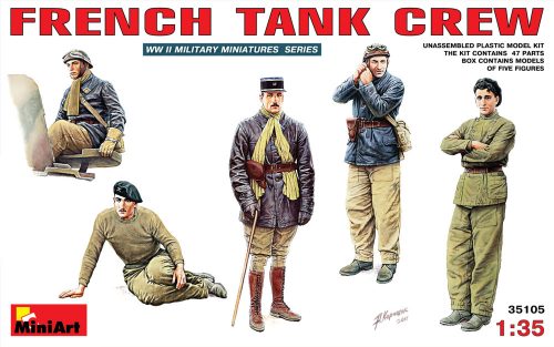 Miniart French Tank Crew 1:35 (35105)