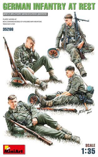 Miniart German Infantry at Rest 1:35 (35266)