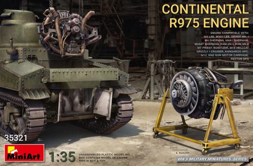 Miniart Continental R975 Engine 1:35 (35321)