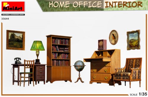 Miniart Home Office Interior 1:35 35644