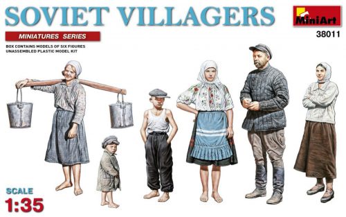 Miniart Soviet Villagers 1:35 (38011)