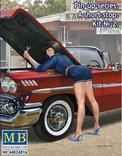 Master Box Pin-up series.A short stop.Kit No.2 1:24 (MB24016)