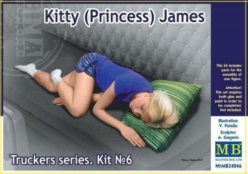 Master Box Truckers series.Kitty(Princess) Jemes 1:24 (MB24046)