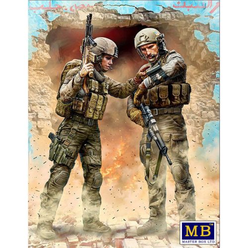 Master Box Our route has been changed! Modern War Series, kit No.1 1:24 (MB24068)