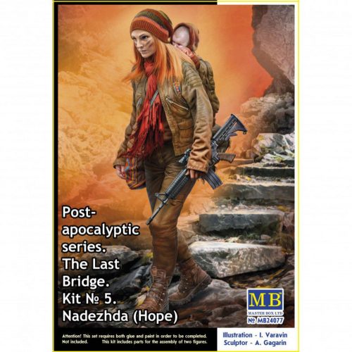 Master Box Nadezhda (Hope). Pst-apocalyptic series. The Last Bridge. Kit No.5 1:24 (MB24077)