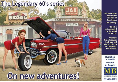 Master Box The Legendary 60's series. On new adventures! 1:24 (MB24082)