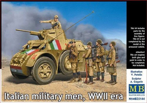 Master Box Italian military men,WWII era 1:35 (MB35144)