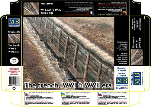 Master Box The trench. WWI & WWII era 1:35 (35174)