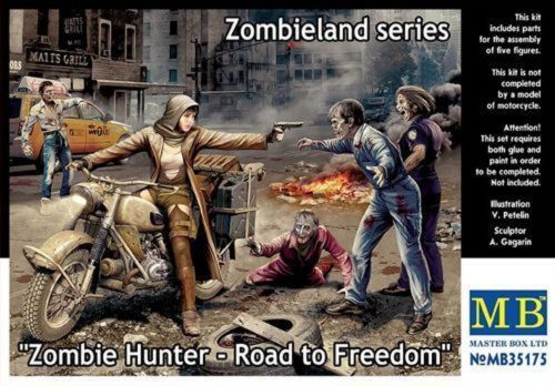 Master Box Zombie Hunter-Road to Freedom.Zombieland 1:35 (MB35175)