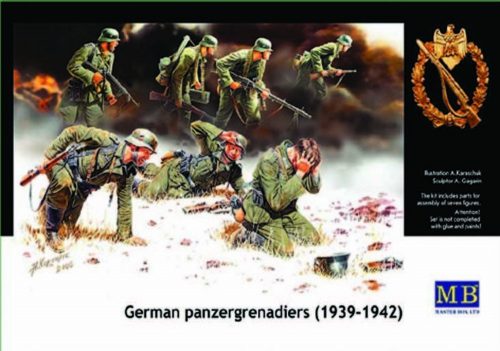 Master Box Deutsche Panzergrenadiere 1939-1942 1:35 (MB3518)