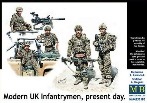 Master Box Modern UK infantrymen, present day 1:35 (MB35180)