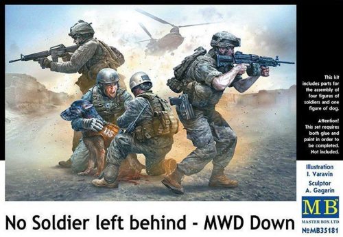 Master Box No Soldier left behind - MWD Down 1:35 (MB35181)