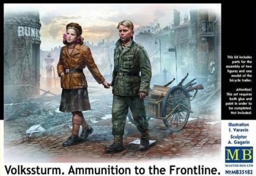 Master Box Volkssturm. Ammunition to the Frontline 1:35 (35182)