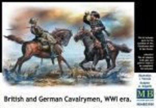 Master Box British and German cavalrymen,WWI era 1:35 (MB35184)