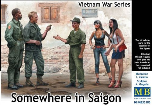 Master Box Somewhere in Saigon,Vietnam War Series 1:35 (MB35185)