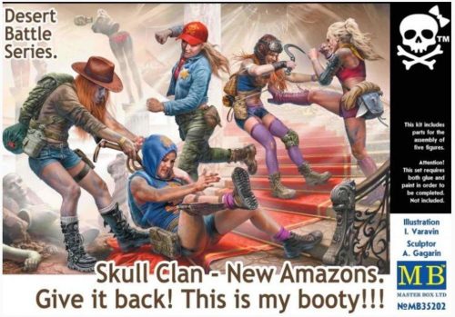 Master Box Desert Battle Series. Skull Clan-New Amazons 1:35 (MB35202)