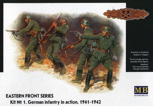 Master Box German Infantry in action 1941-1942 Eastern Front Series Kit No. 1 1:35 (MB3522)