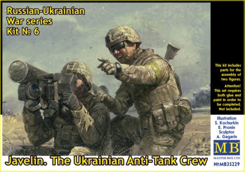 Master Box Javelin. The Ukrainian Anti-Tank Crew Russian-Ukrainian War series, Kit ? 6 1:35 (MB35229)