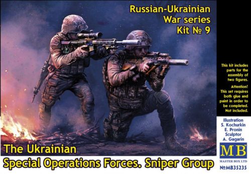 Master Box The Ukrainian Special Operations Forces. Sniper Group Russian-Ukrainian War series, kit ? 9 1:35 (MB35235)