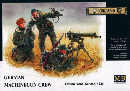 Master Box German Machinegun Crew Eastern Front Kurland 1944 1:35 (MB3526)