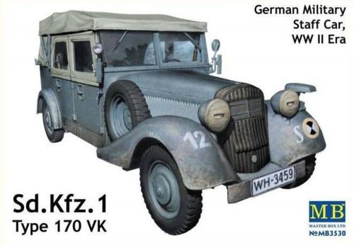 Master Box Sd.Kfz.1 Type 170 VK, German staff car 1:35 (3530)