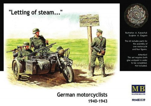 Master Box German Motorcyclists 1940-42 1:35 (MB3539)