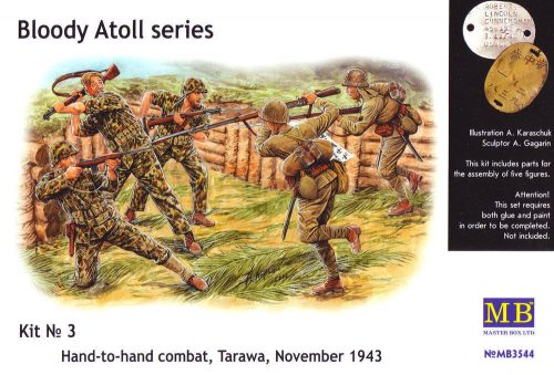 Master Box 'Bloody Atol' Hand-to-hand fight, Tarawa 1:35 (MB3544)