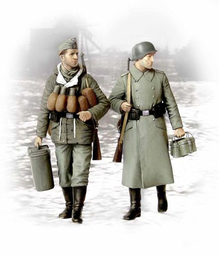 Master Box Supplies! german soldiers 2 figs 1:35 (3553)