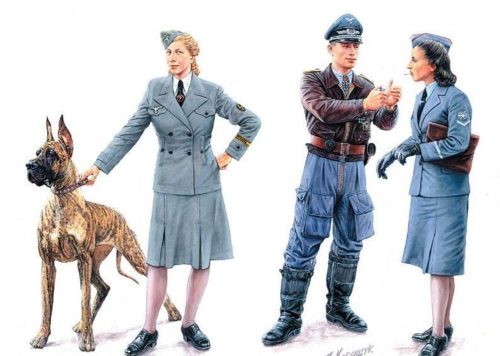 Master Box Woman at war: Germany, Luftwaffe Helferi 1:35 (MB3557)