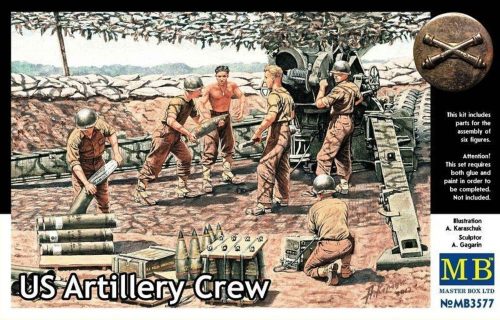 Master Box U.S. artillery crew 1:35 (MB3577)