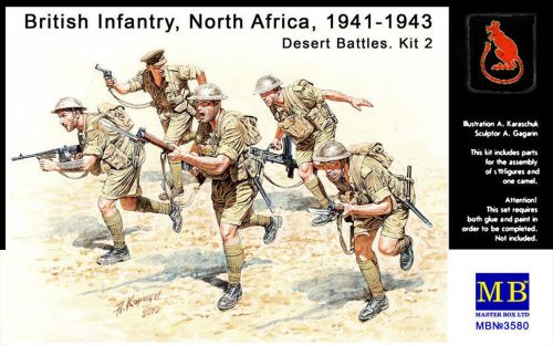 Master Box British Infantry North Africa Desert 1:35 (MB3580)