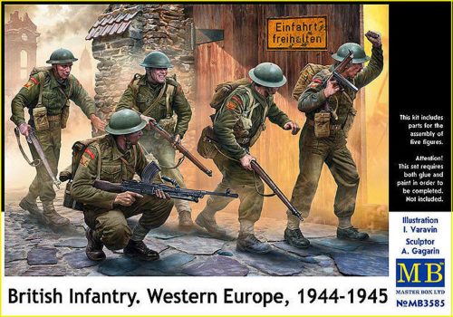 Master Box British Infantry. Western Europe. 1944-1945 1:35 (MB3585)