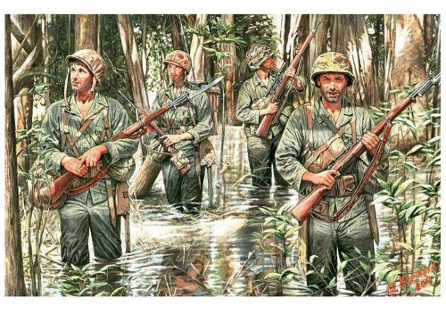 Master Box U.S. Marines in jungle, WWII era 1:35 (MB3589)